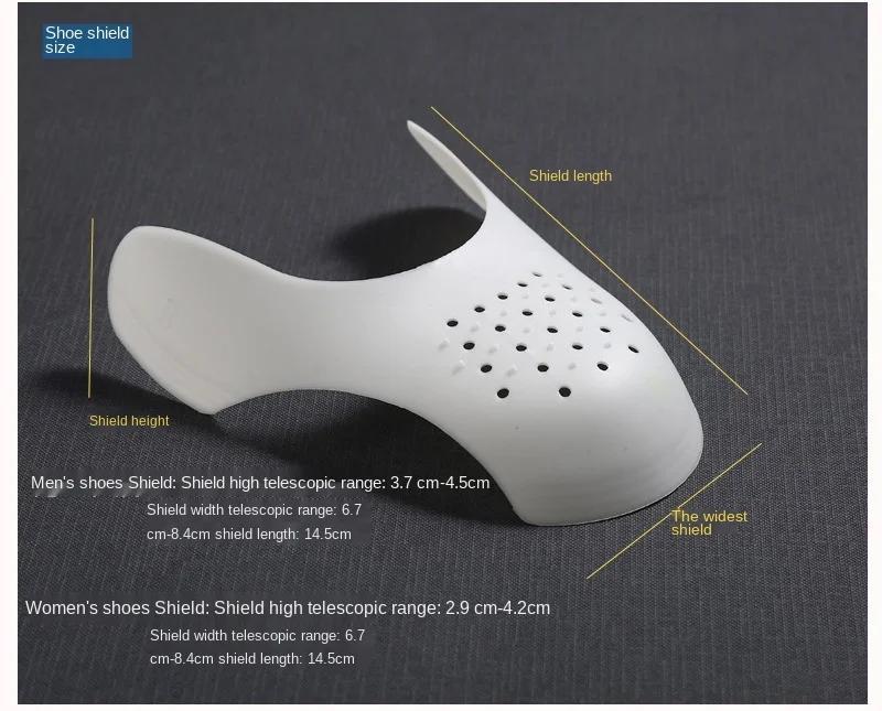 Set of 4 Shoe Crease Protectors Designed to Stretch The Toe Area of Sneakers And Prevent Wrinkles And Folds.