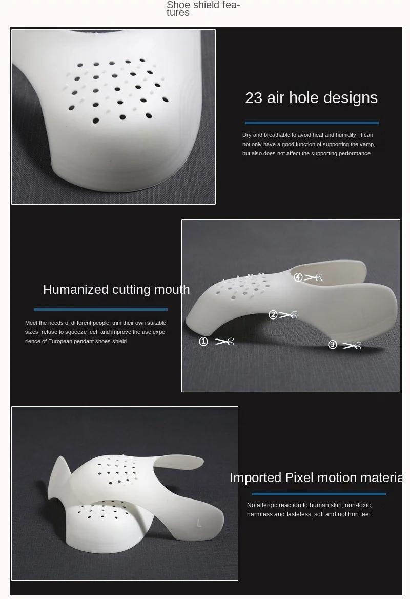 Set of 4 Shoe Crease Protectors Designed to Stretch The Toe Area of Sneakers And Prevent Wrinkles And Folds.