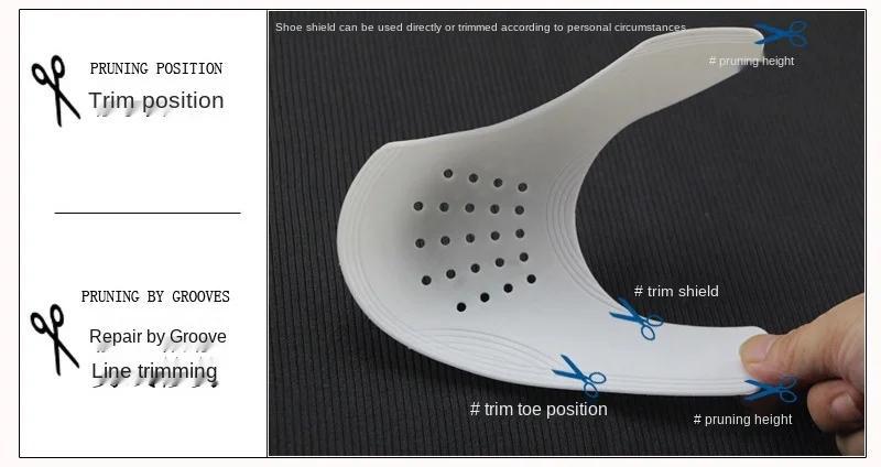 Set of 4 Shoe Crease Protectors Designed to Stretch The Toe Area of Sneakers And Prevent Wrinkles And Folds.