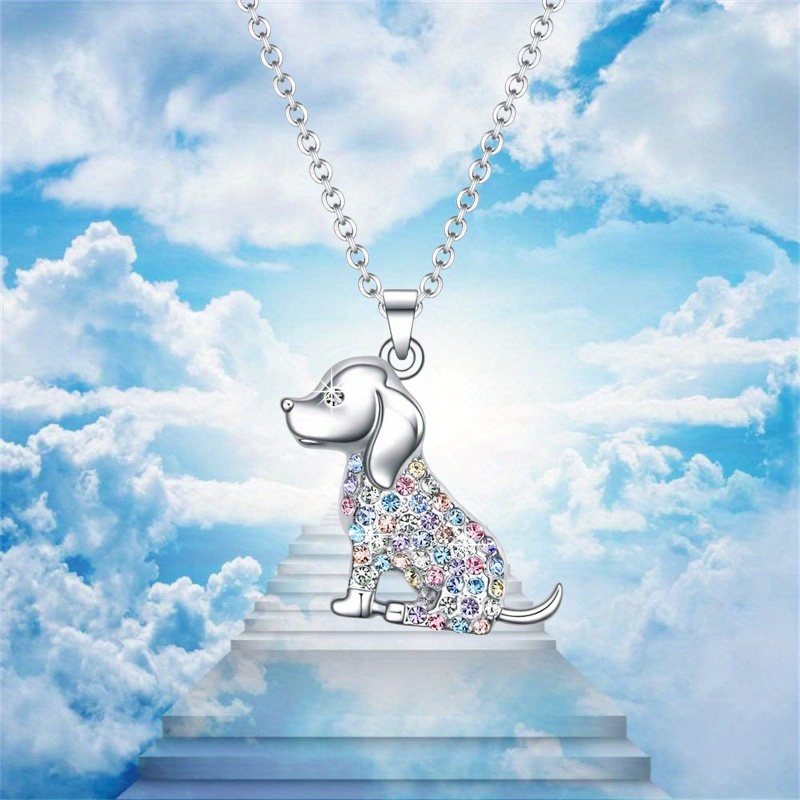 Creative Dog Necklace Cute And Exquisite Animal Pendant As A Holiday Gift  For Girls