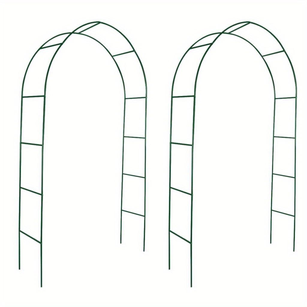 

Garden Arch Set For Climbing Plants - Durable Iron Material Weather Resistant - 2 Pack