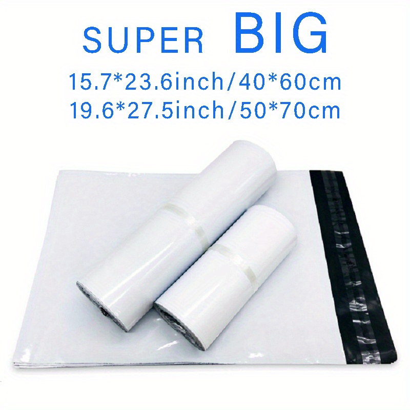 

Poly Mailers, Pp Plastic Shipping Envelopes, Waterproof And Tear-resistant Postal Bags With Strong Adhesive Seal,