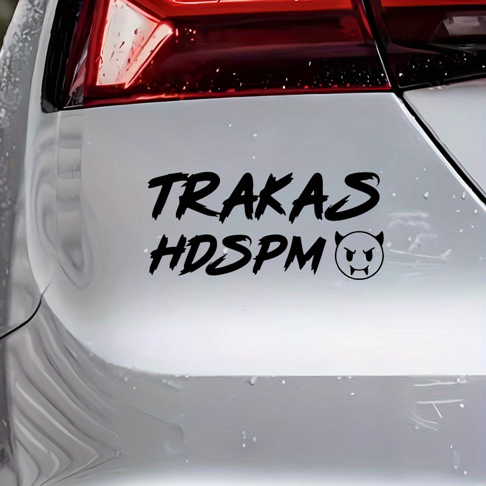 

Trakas Funny Car Sticker - Waterproof Auto Decal For Trunk, Bumper, And Windows - Scratch Resistant Vinyl - Car Styling Decoration - 15cm X 7.9cm