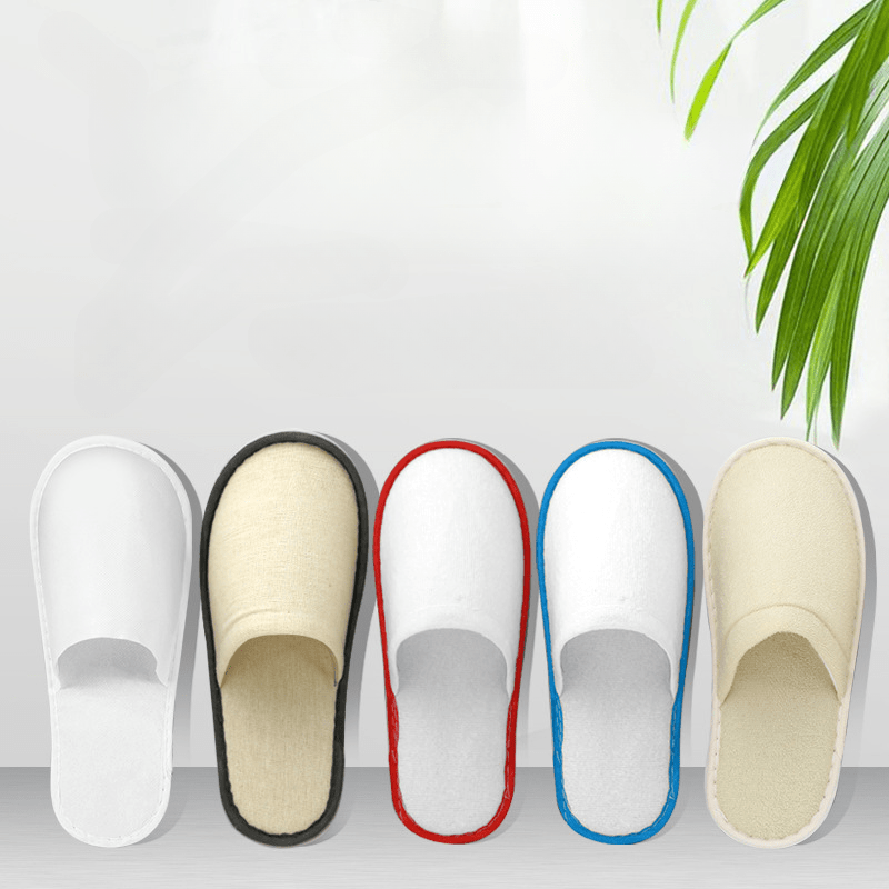 

6pcs Disposable Slippers For Guests - , Comfortable & Spa Slides Insoles, For , B&bs, Salons, And Use