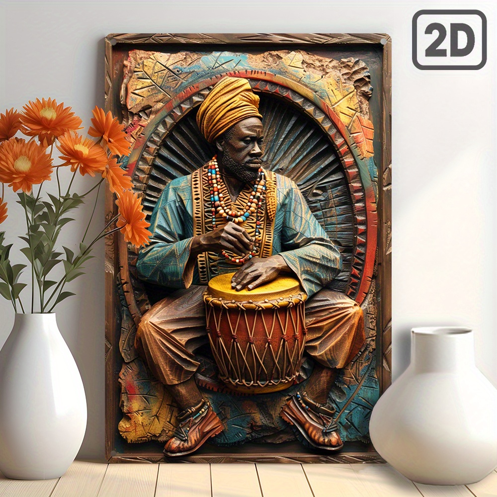 

8x12" Aluminum Art - For , Decor & Pet -