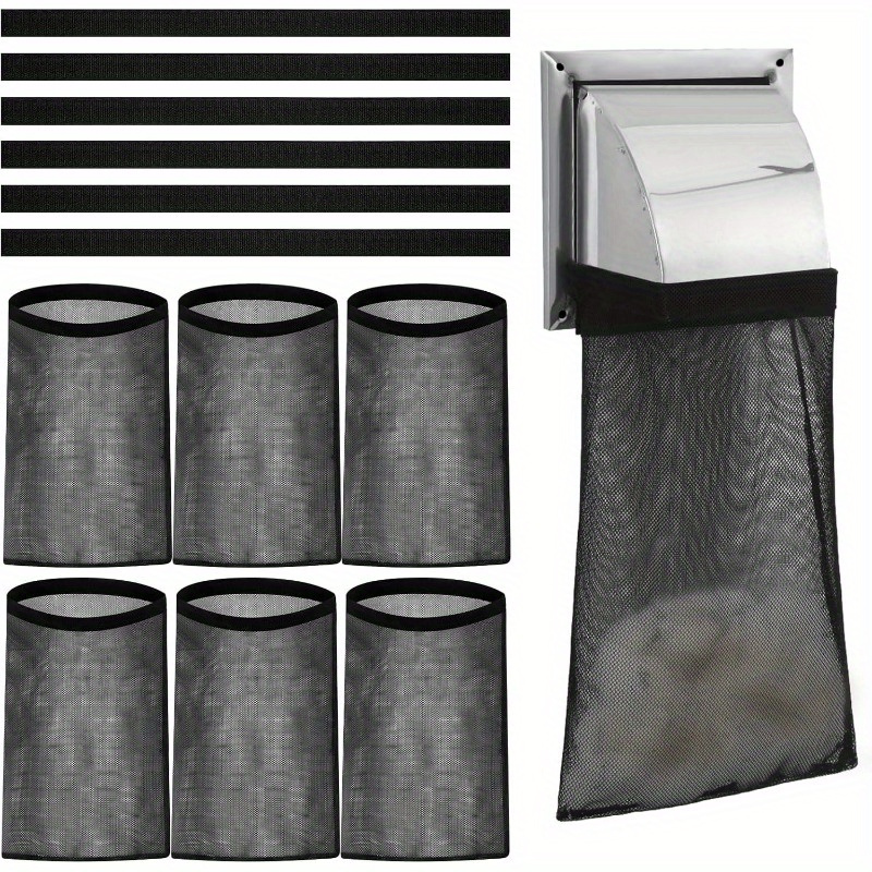 6pcs dryer vent lint bag lint trap catcher dryer vent lint Temu