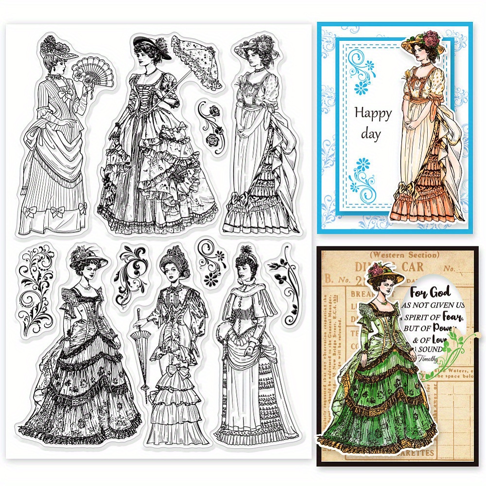 1sheet pvc stamps for diy scrapbooking photo album decorative cards making stamp sheets film   21x14 8x0 3cm