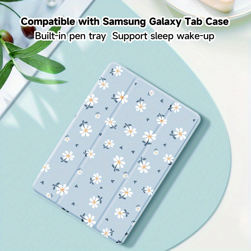 

Chamomile Pattern - For 8.7", A9+/a9 11", S7/s8/s7fe/s9fe/s9+, 10.4" Pen , / And