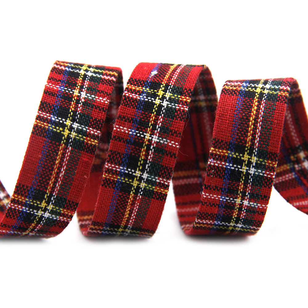 Image of Vintage Christmas Ribbon, 5 Yards - Perfect For Gift Wrapping, Diy Crafts & Holiday Decorations