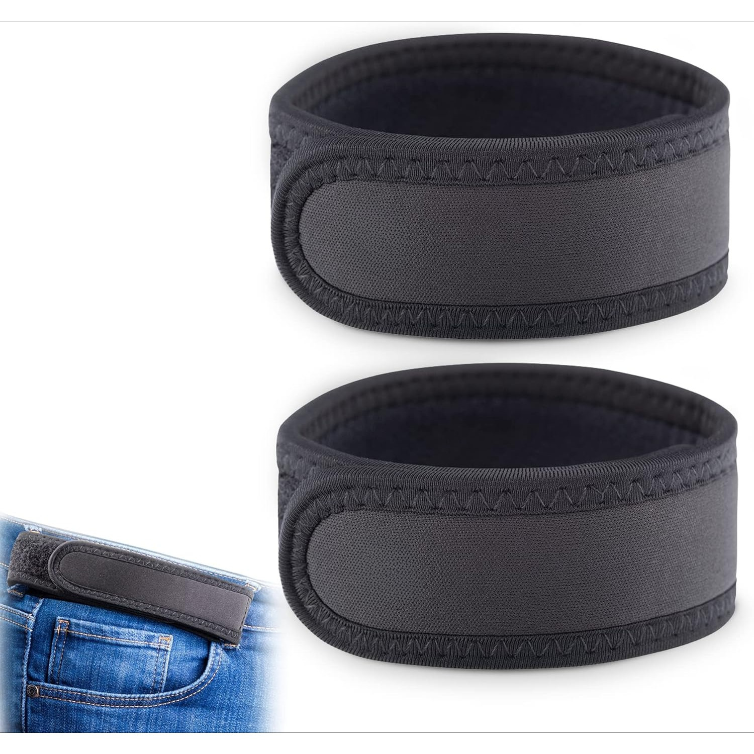 

Pairs For Men – Next Generation Buckle-free Elastic Belt With Ultra-soft Edge Padding - Fits 1.5 Inch Belt Loops