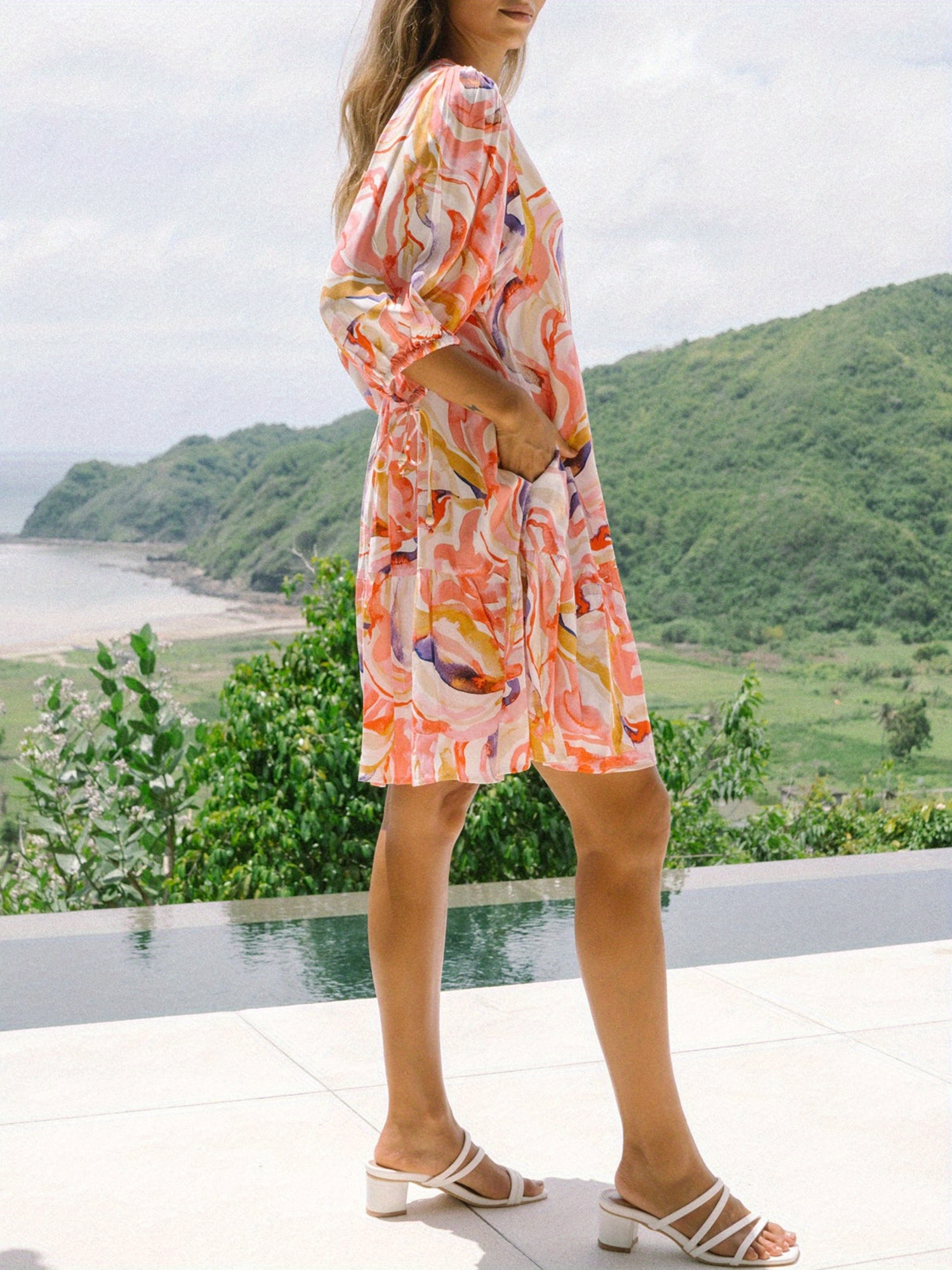 casual mini summer dress for women Mini Dress Women Knot Summer Short Dress Women's Casual at Amazon Women's  Clothing store