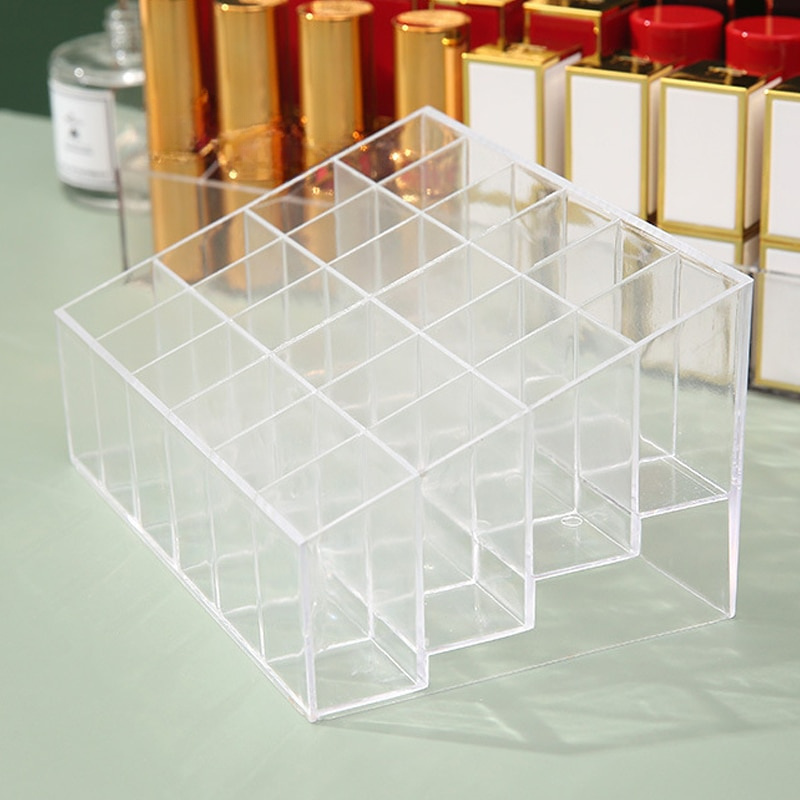 

24-compartment Clear Organizer - Cosmetic Storage For , Jewelry & -