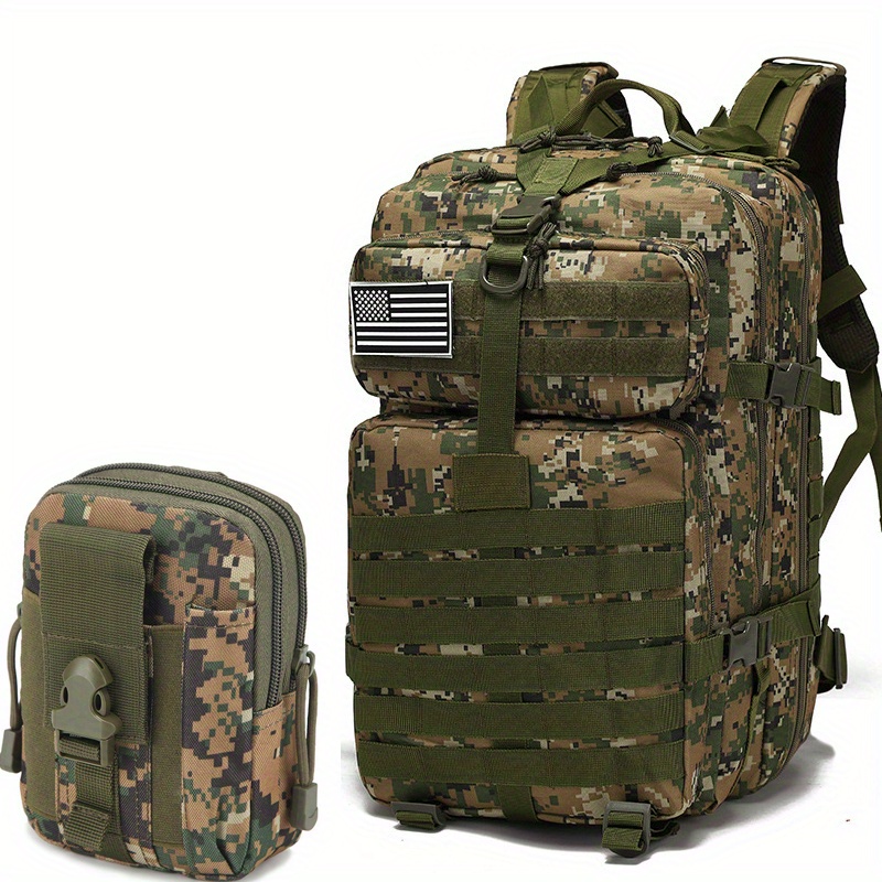 Large-Capacity Camo Backpack for Outdoor Adventures