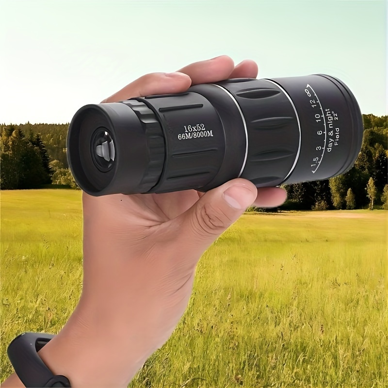 high definition monocular telescope 16x52 zoom durable plastic contemporary style ideal for home decor outdoor use perfect gift for mothers day new year easter details 5