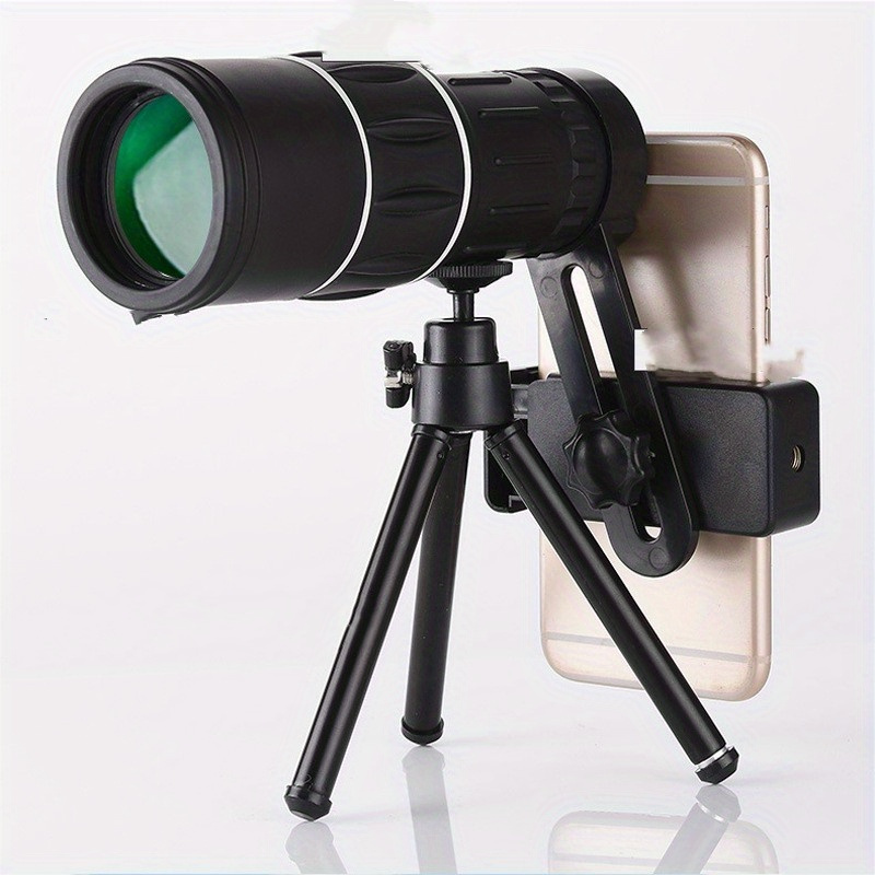high definition monocular telescope 16x52 zoom durable plastic contemporary style ideal for home decor outdoor use perfect gift for mothers day new year easter details 7
