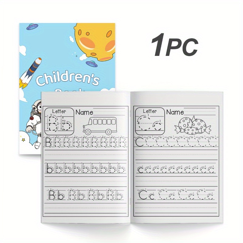 1pc Get Your Child Ready for School with These Alphabet Books