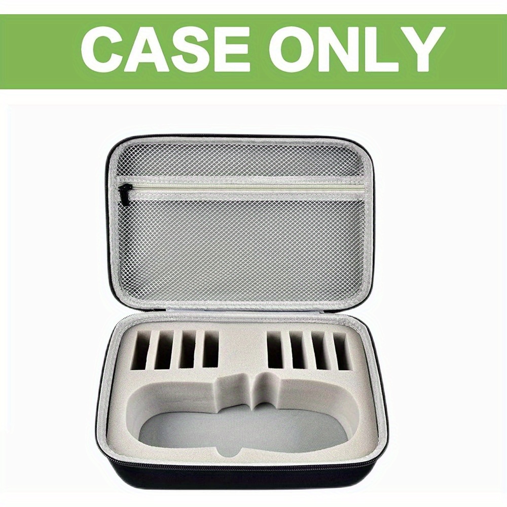 Case Compatible For Dym Lt-100h Handheld Label Maker Machine, Holder For Labeler Makers Printer Machine & Labeling Tapes Refills, With Mesh Pocket For Accessories- (grey Sponge)