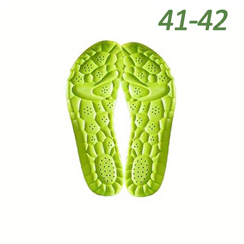 TEMU 4 Pair Ultra-comfortable Shock Absorbing Insoles, Working Insole Sports Insoles, Comfortable Breathable And Insoles, Breathable, Soft, And