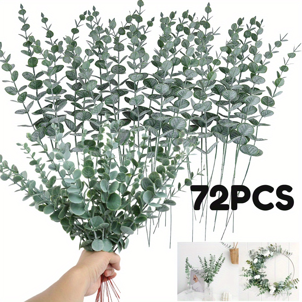 

72/ 120 Pcs Eucalyptus And For Centerpieces And Decor - For Arrangements And