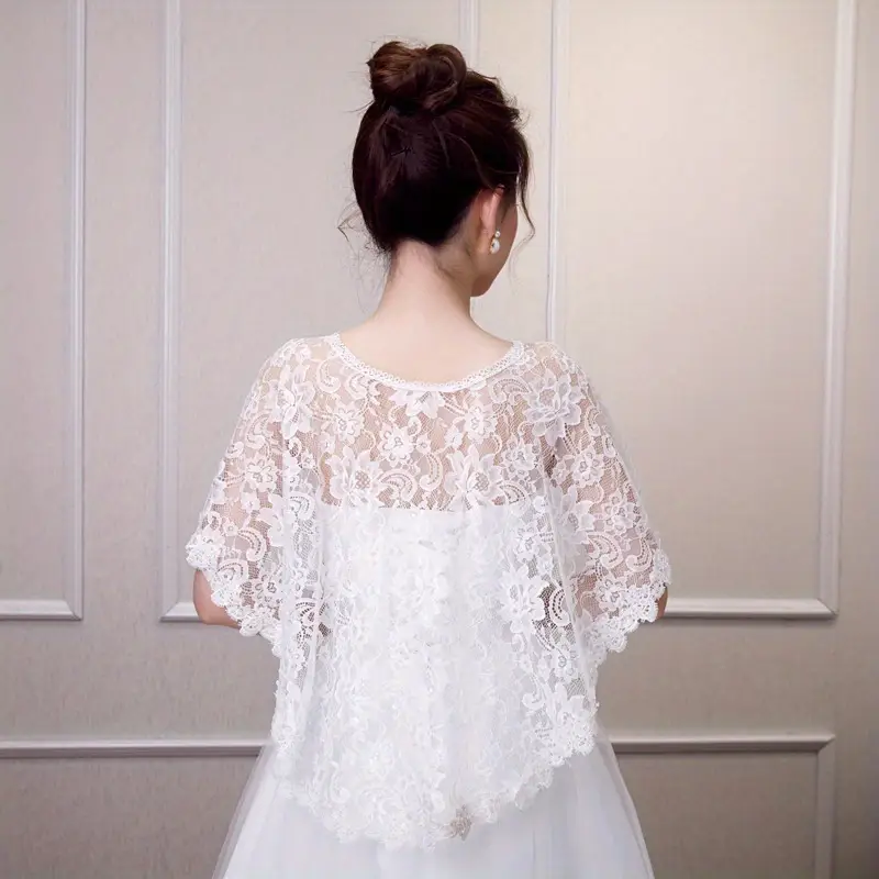 элегантный шарф легкий дышащий полиэстер накидка для свадебных платьев формальной одежды детали 4