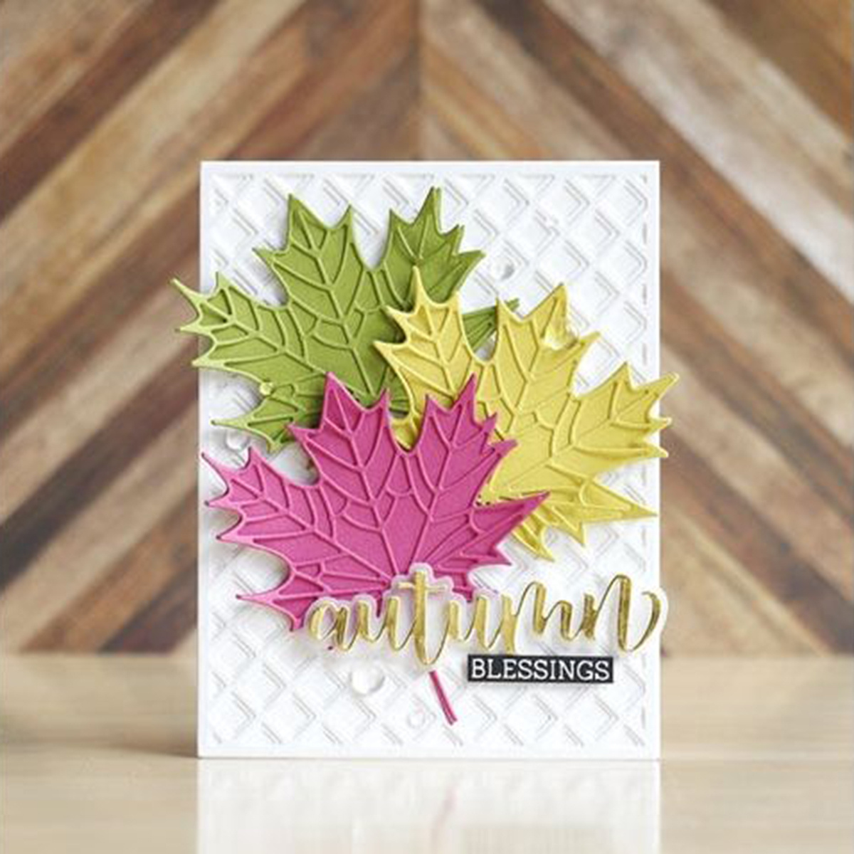 

Cutting Dies For Card Making - 1pc Fall , Metal Embossing For Crafts, Scrapbooking & Diy Album Decorations