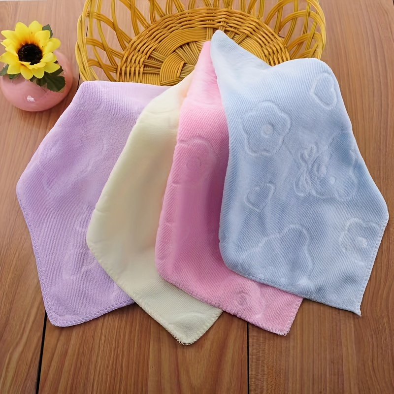 

5-pack Soft Microfiber Face Towels, 100% Bpa-free, Fragrance-free, All-skin Types, Washable, For Facial Cleansing