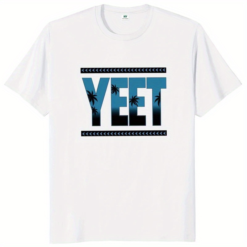 

Retro Yeet T Shirt Funny Quotes Wresting Lovers Graphic T-shirt 100% Cotton Soft Unisex O-neck Tee Tops High Quality 50957