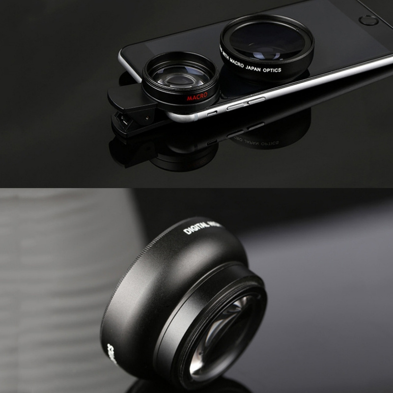 Spy Camera 15-in-1 Universal Phone Camera Lens Kit - 18X Telephoto, Wide Angle, Macro & Filters With Tripod Bird Feeder Camera