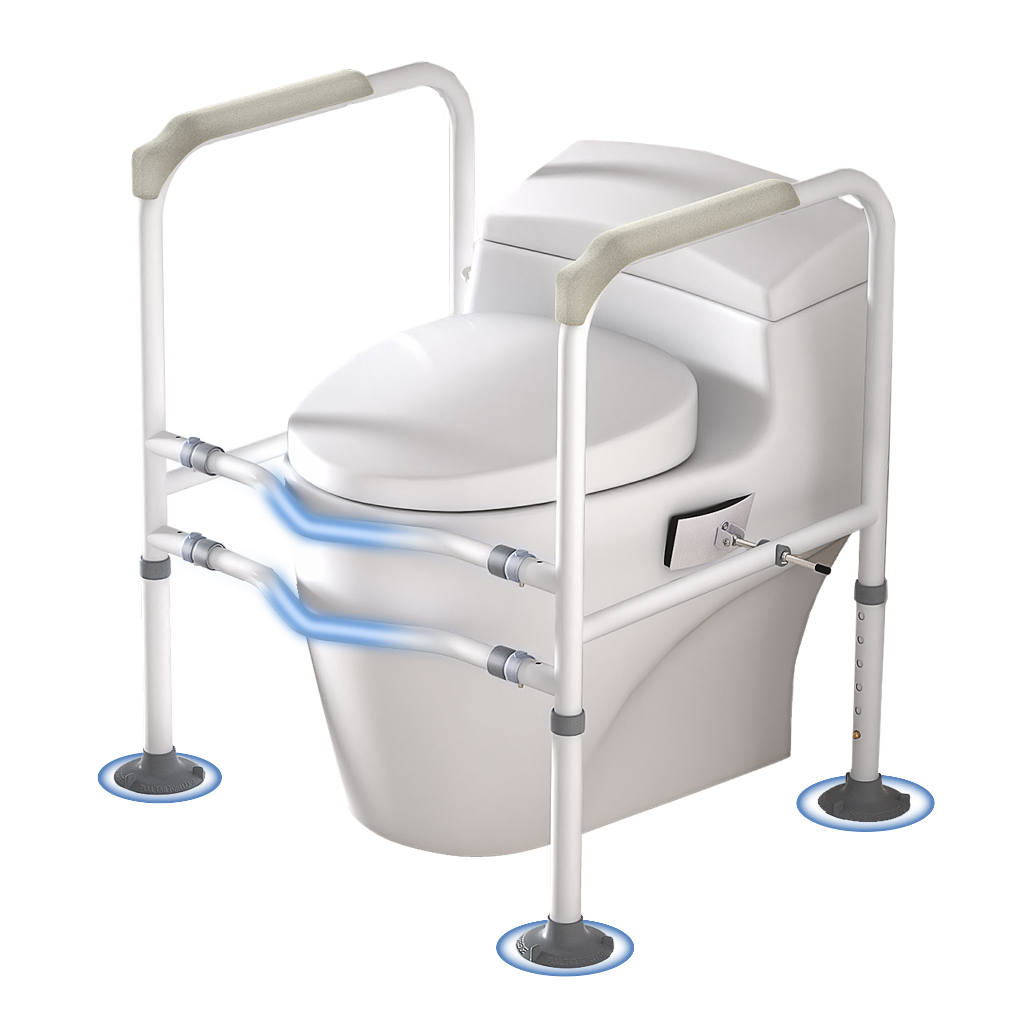 Arm Supports And Clamp, No Drilling Required, Slip-resistant Grab Bar For And Disabled Individuals, Supports Up To 200kg
