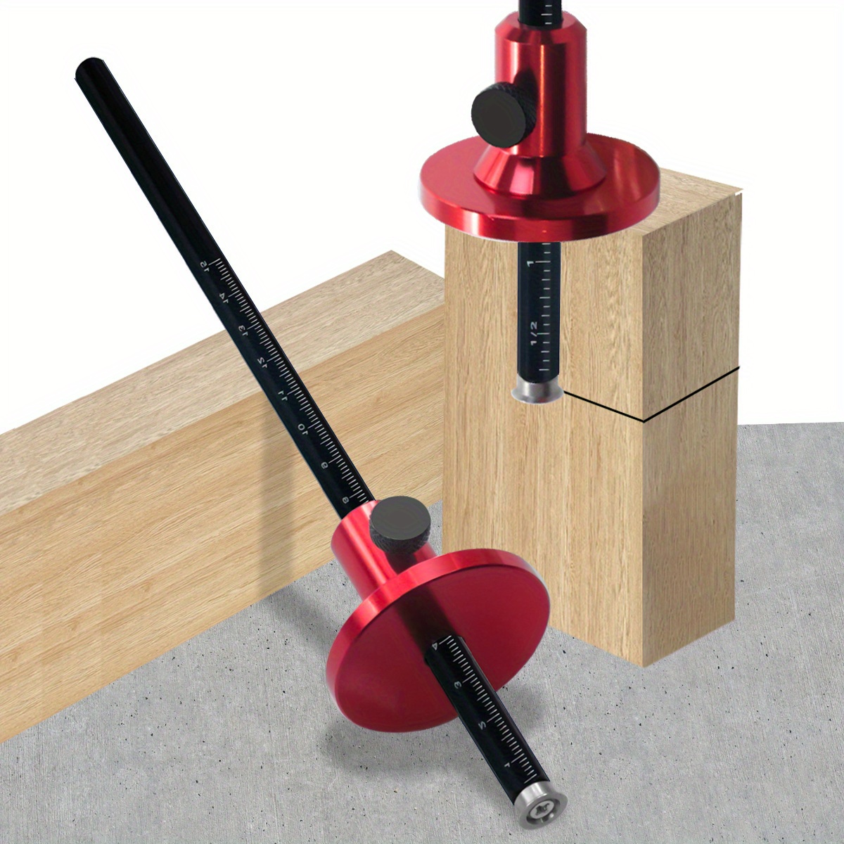 

Marking - Woodworking - Wood Marking & Mm - Drawing Mortise Measuring