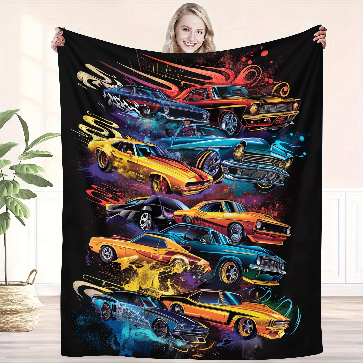 

Car Blanket - For Car Enthusiasts, All- Bedding