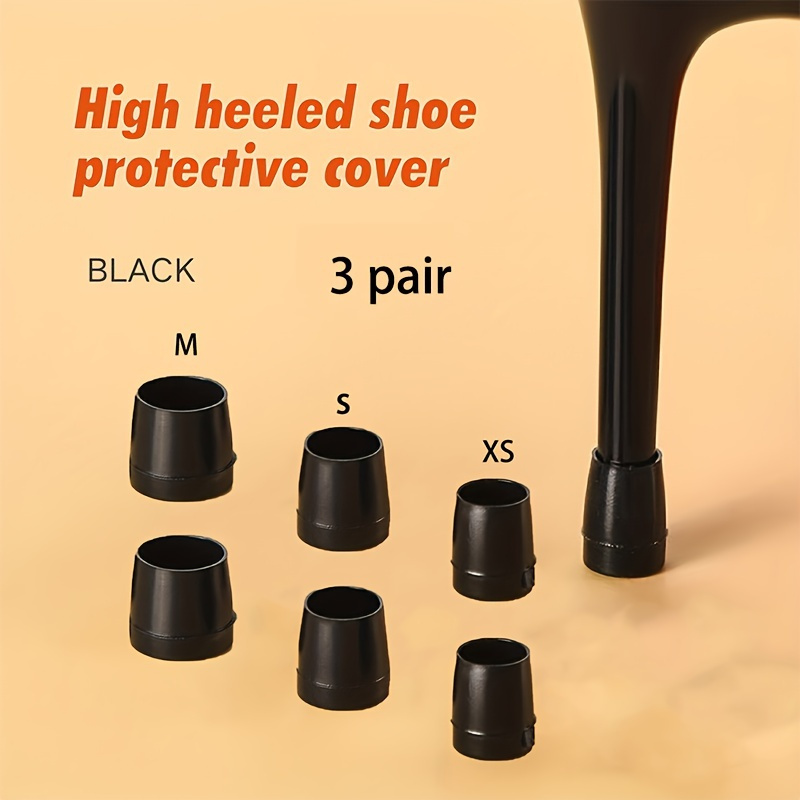 High Heels Protective Cover, Anti Slip And Wear- Heel Cover, Stylish And Durable Noise Cancelling Heel Cover, Suitable For Weddings, Offices, Parties, Simple, Practical And Affordable