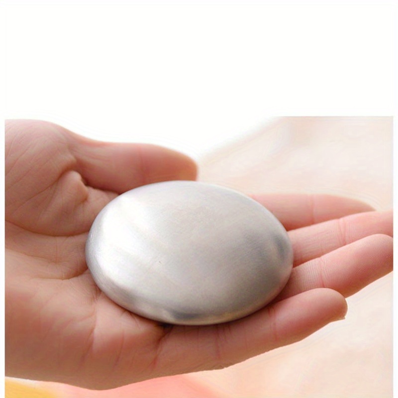 1pc of stainless steel soap use running water to wash your hands effective in eliminating   odors and other smells details 7