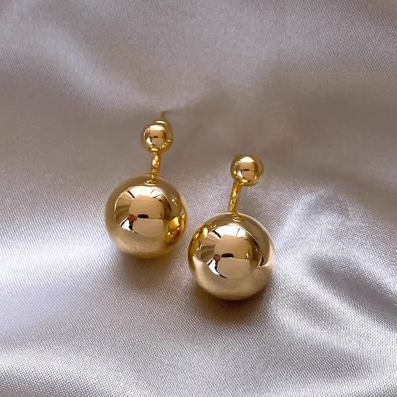 

Fashionable Spherical Hanging Earrings For Daily Decoration, Gifts For , Holiday And Birthday Gifts