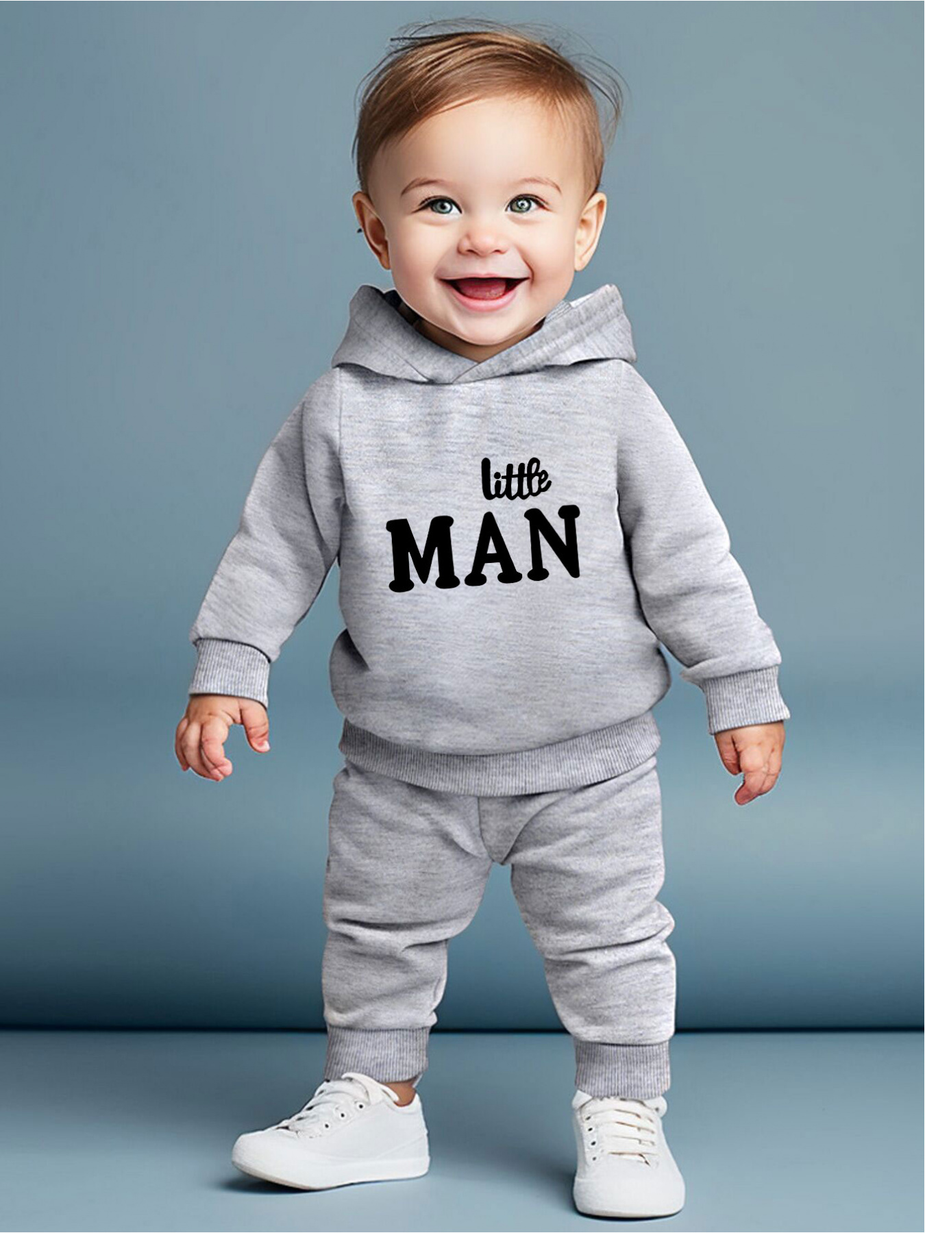 infant children's fashion long sleeve hoodie suit cartoon Temu