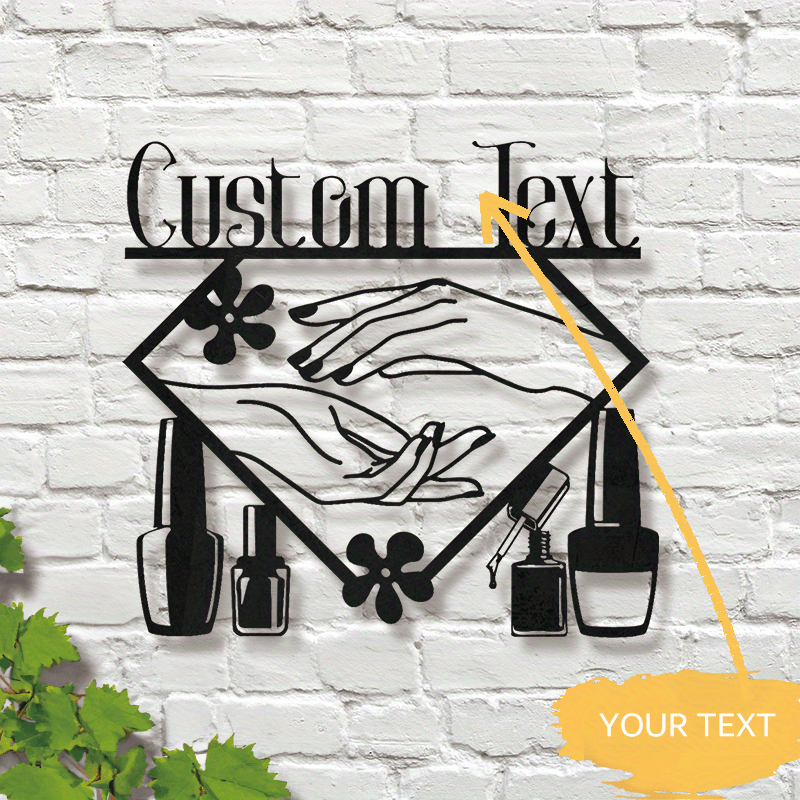

Customizable Metal - Decor, No-power Needed, For , , & - For Enthusiasts
