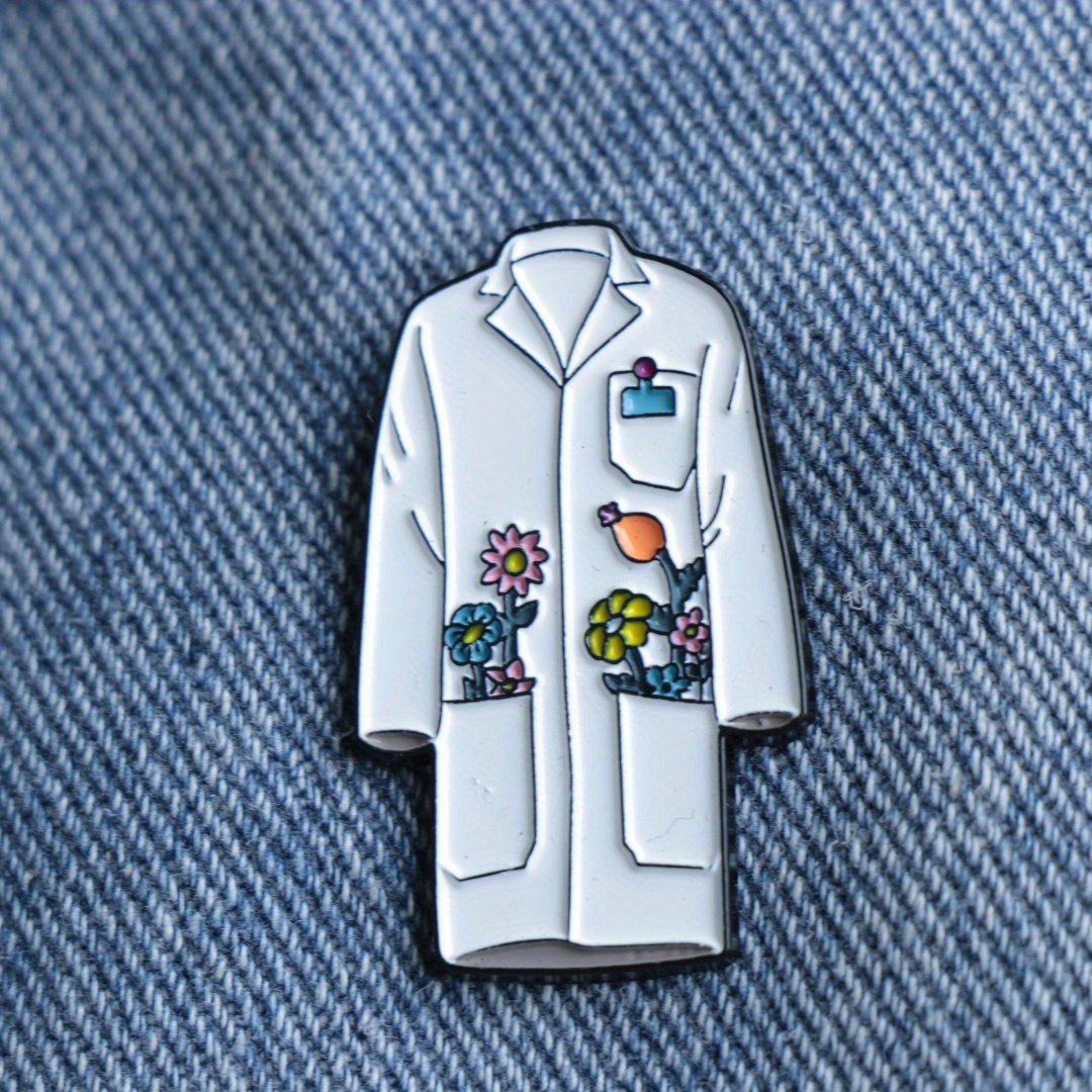 

1pc Fashion Enamel Lapel Pin, Brooch For Backpacks And Clothing, Alloy Badge For All , Ideal For And Gifting