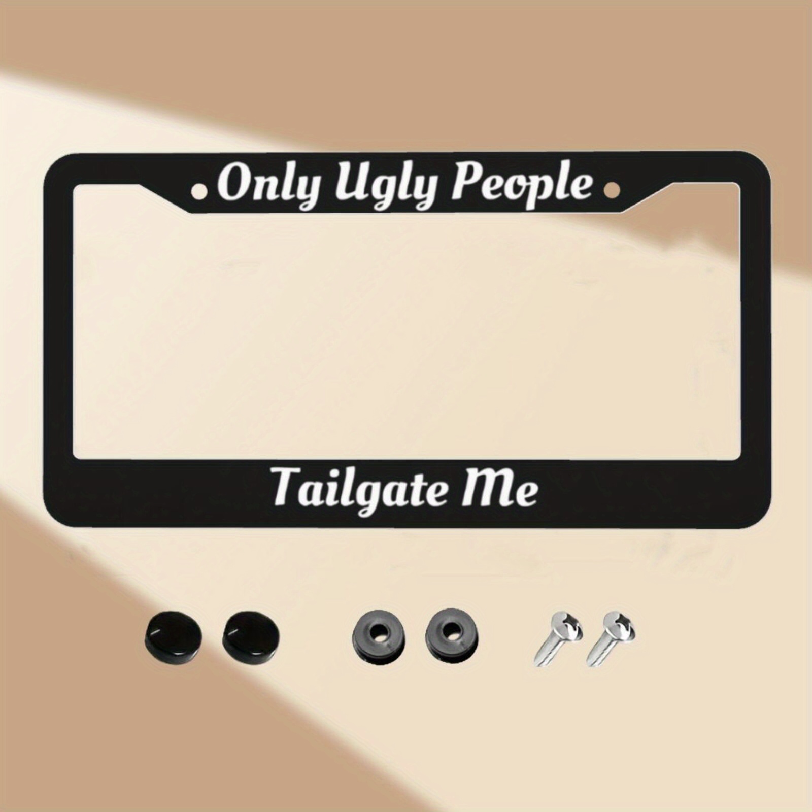 

1pc Aluminum Frame ' Ugly Me' - , , -, Install, For