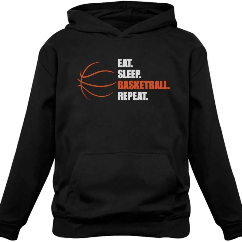 

Basketball Hoodie Sweatshirt Gifts For Player Fan, Hooded Sweatshirt, Sweatshirt, Crew Neck Sweatshirt, , Breathable, Casual Hooded Sweatshirt, , Casual