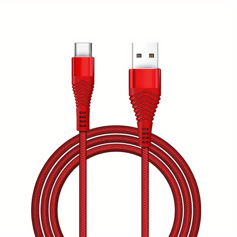 

Fast Charging Cable Ultra-fast Micro Usb Cable - Universal Charger Qc3.0 & Type-c Pd Usb -red 3ft, 6ft, Compatible , Lg K Pad