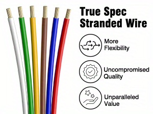 100FT 6-Wire Trailer Wiring Harness Spool - 14 Gauge CCA, Color-Coded ...