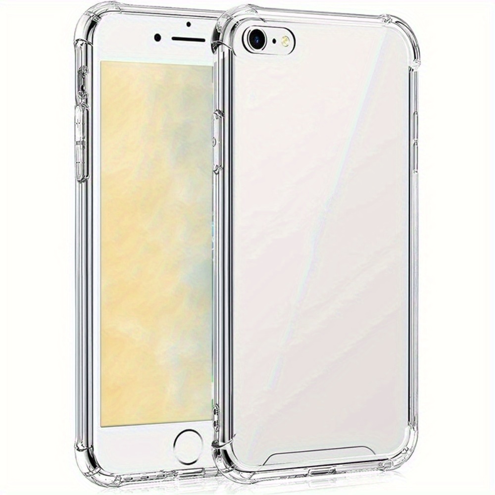 

Coque Transparente pour iPhone 7/8/SE - Antichoc Premium avec Coins Sécurisés - Design Ultra-Mince & en TPU - S' Parfaitement à Votre Appareil