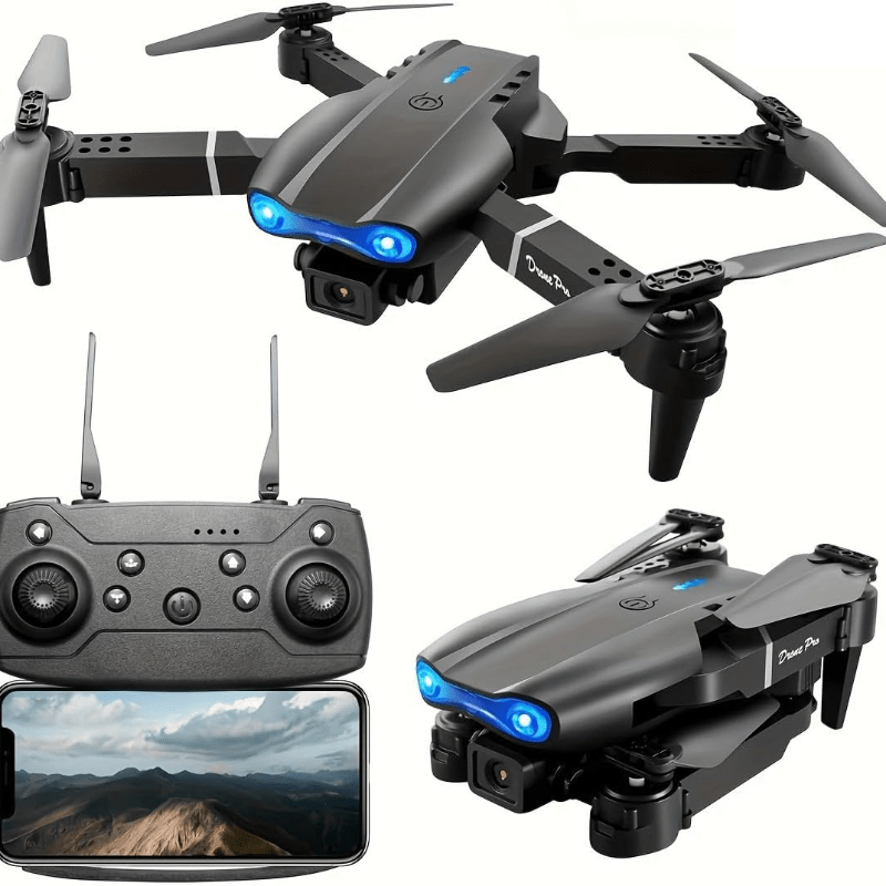 

E99 Drone With Camera, Foldable Rc Drone, Remote Control Drone Toys For Beginners Men's Gifts, Indoor And Outdoor Affordable Uav, Christmas Halloween Thanksgiving Gift