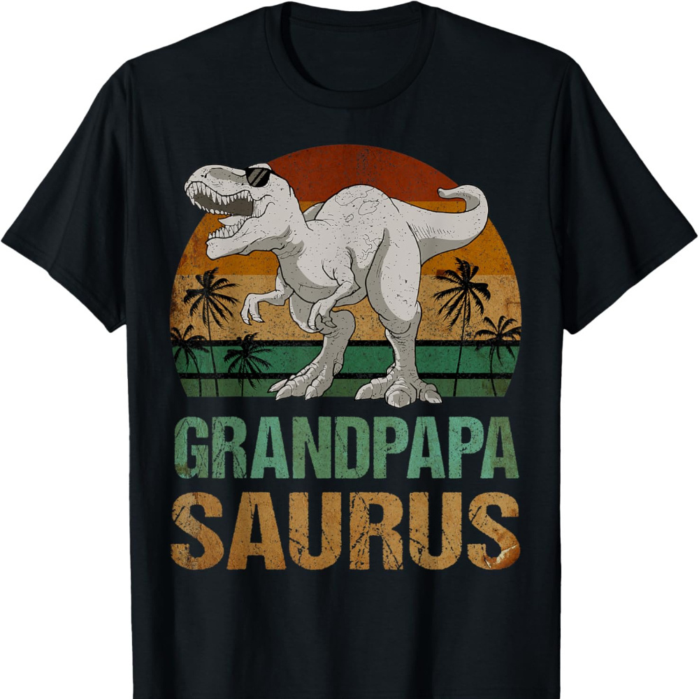 

Grandpapasaurus Dinosaur Grandpapa Saurus Father's Day T-shirt