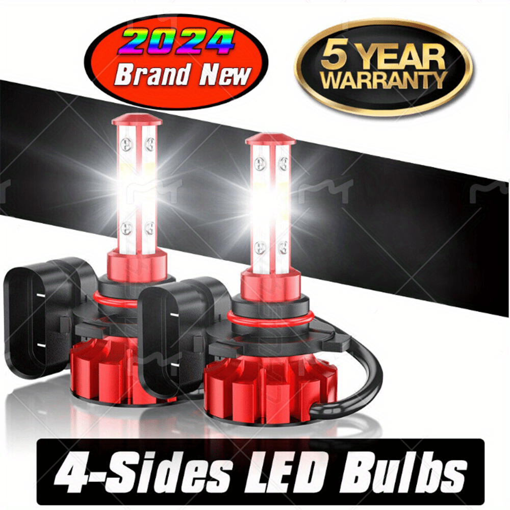 

Dodge Charger 2016-2019 Led Headlight Bulbs / Low 9005/ Hb3 6000k 120w 60000lm And , Of 2