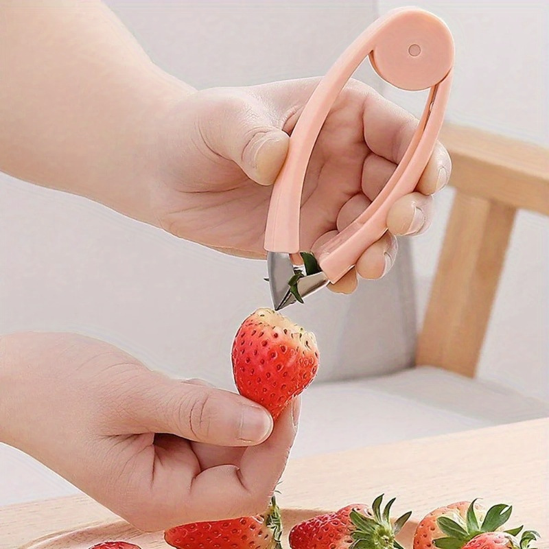 1pc stainless steel fruit peeler tool set - pineapple eye remover &  strawberry huller - kitchen gadget for seed & eye digging - home & kitchen  - Temu
