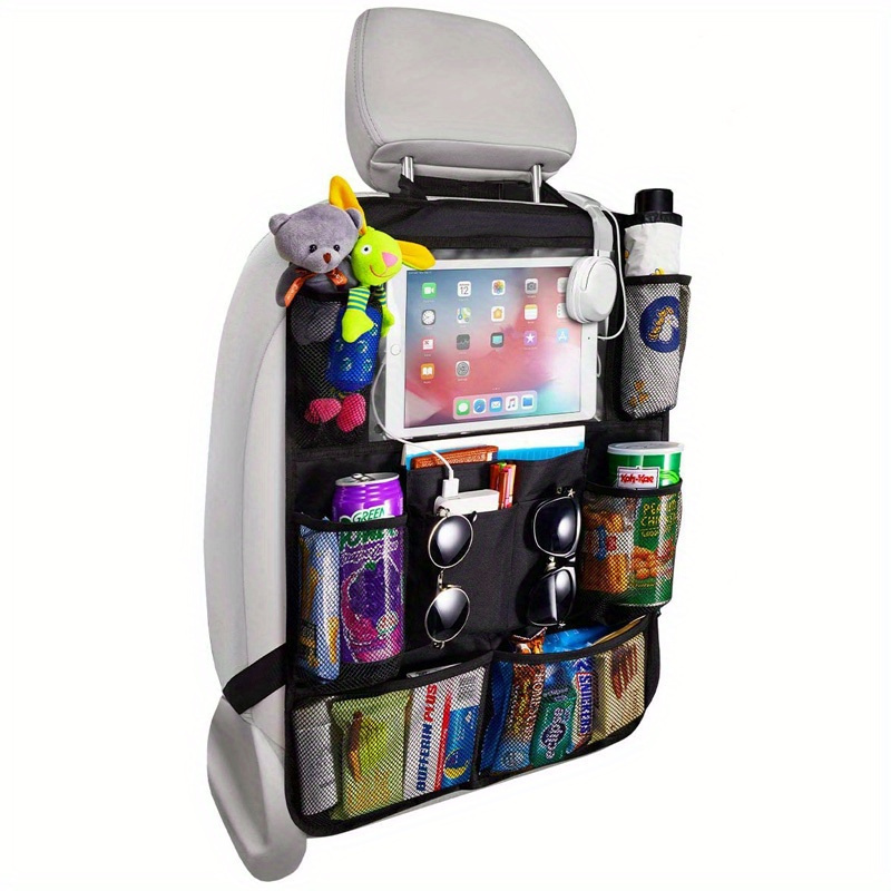 TEMU For Storing Car Seats, Back Storage , Versatile Storage , Flat Toy Hanging With Anti-kick Pad