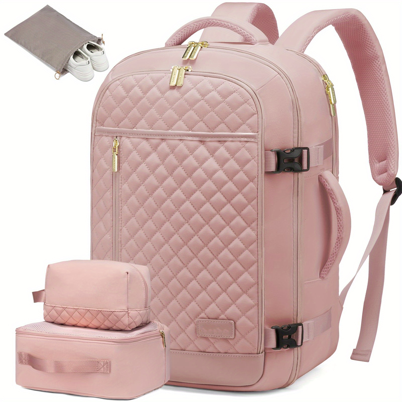 travel backpack women carry backpack airplanes tsa personal  display picture 3