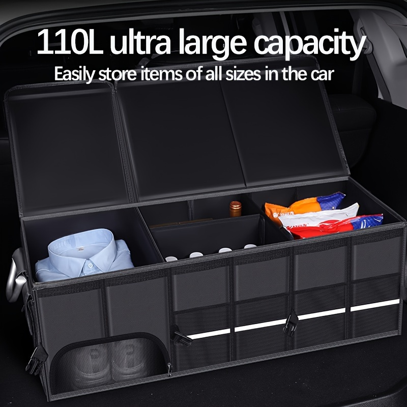 

Car Trunk Storage Box 1680d High-density Folding Car Storage Box Storage Box Sorting Box Interior Supplies