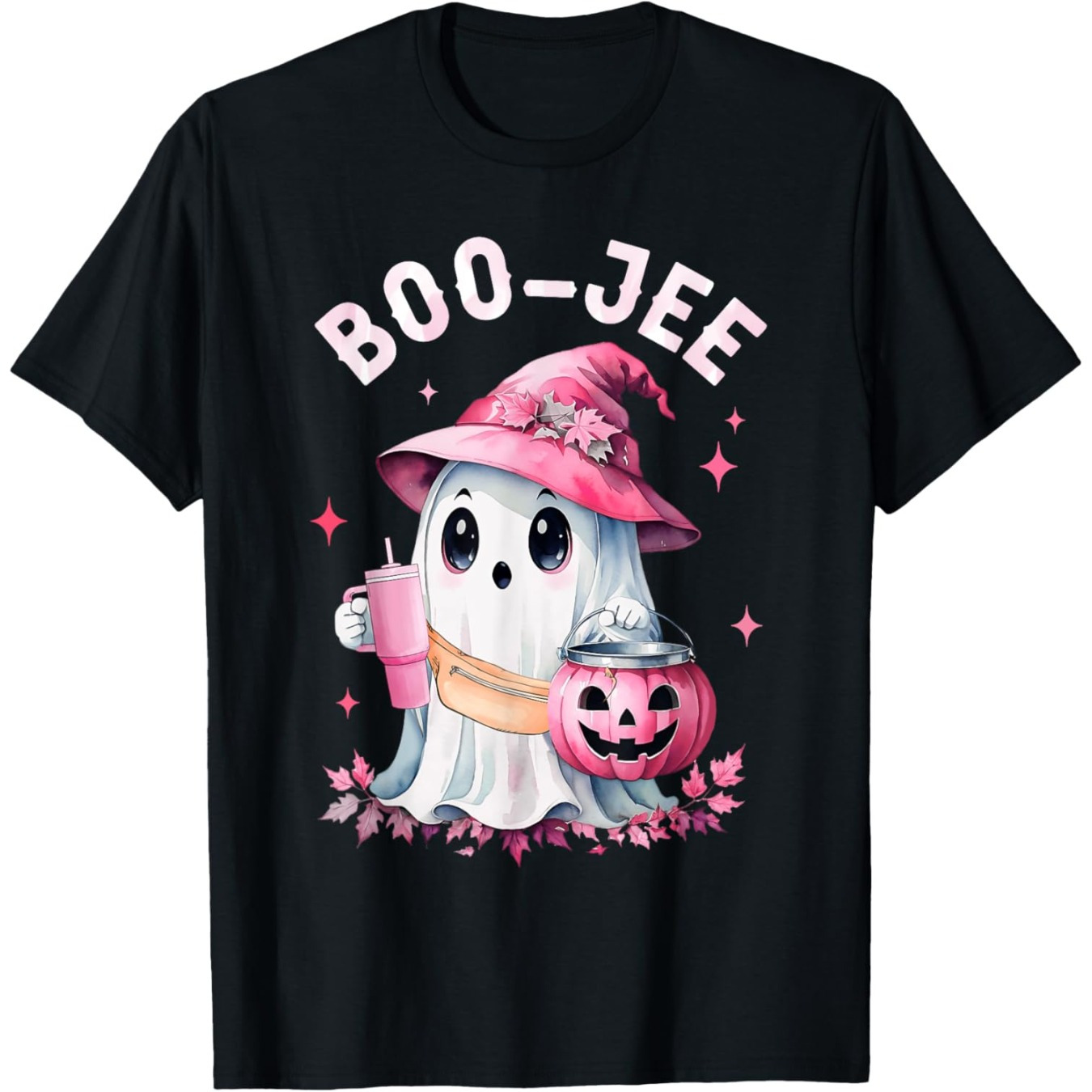 

Boo Jee Spooky Pink Pumpkin Costumes T-shirt